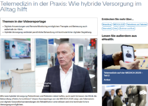 MEDIGREIF Digital Health im offiziellen Imagefilm der MEDICA 2025 vertreten